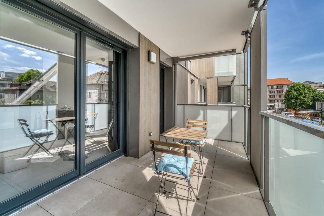Emergence - Beautiful Studio For 2 People Balcony And Garage Annecy Luaran gambar